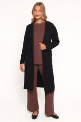 Venda Coatigan - Black