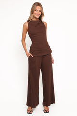 Meadow Pant Set - Chocolate