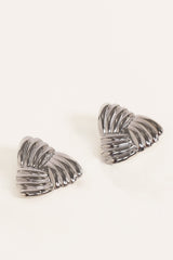 Katana Earrings - Silver