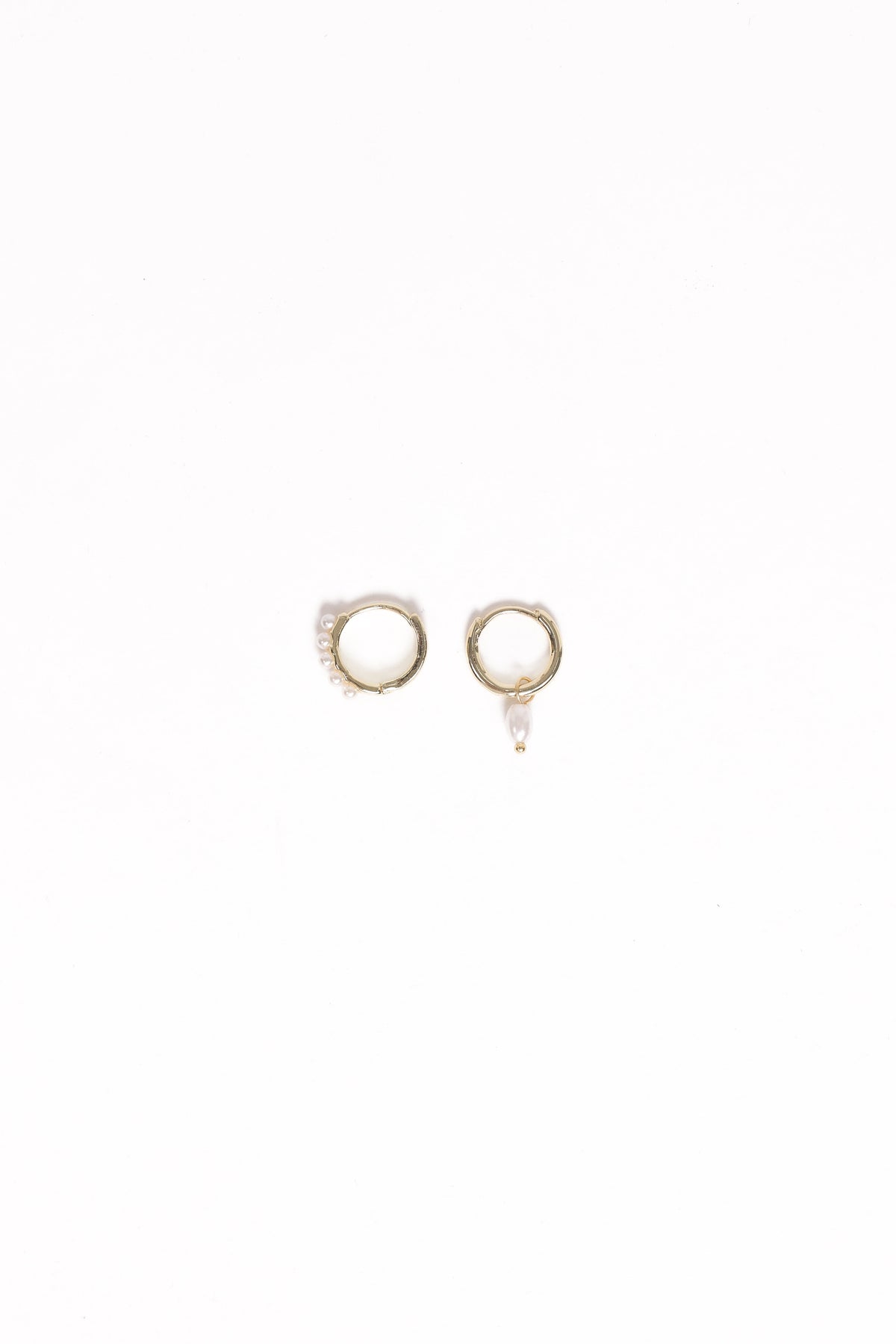 Maracuja Earring Set - Gold/Pearl