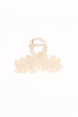 Shiloh Flower Hair Clip - Cream