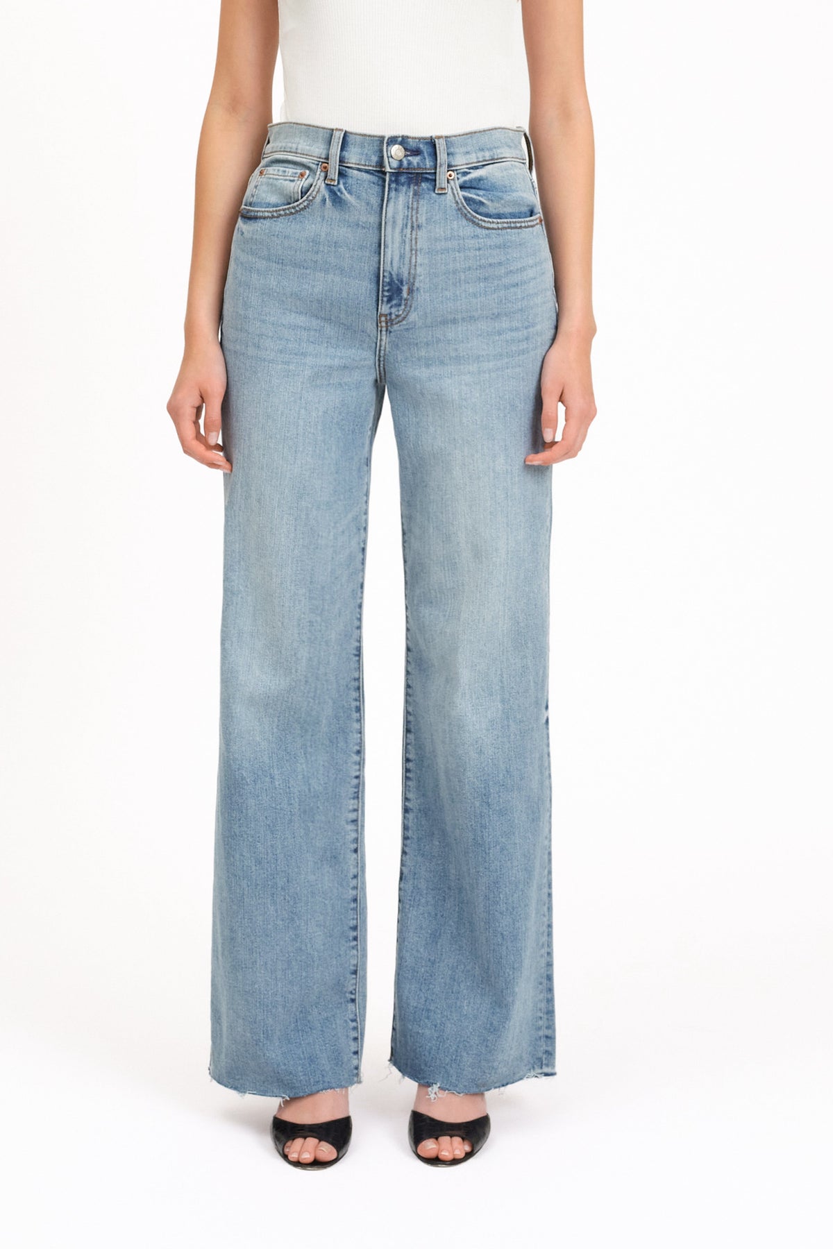 Far Out Wide Leg Jean - Fools Gold