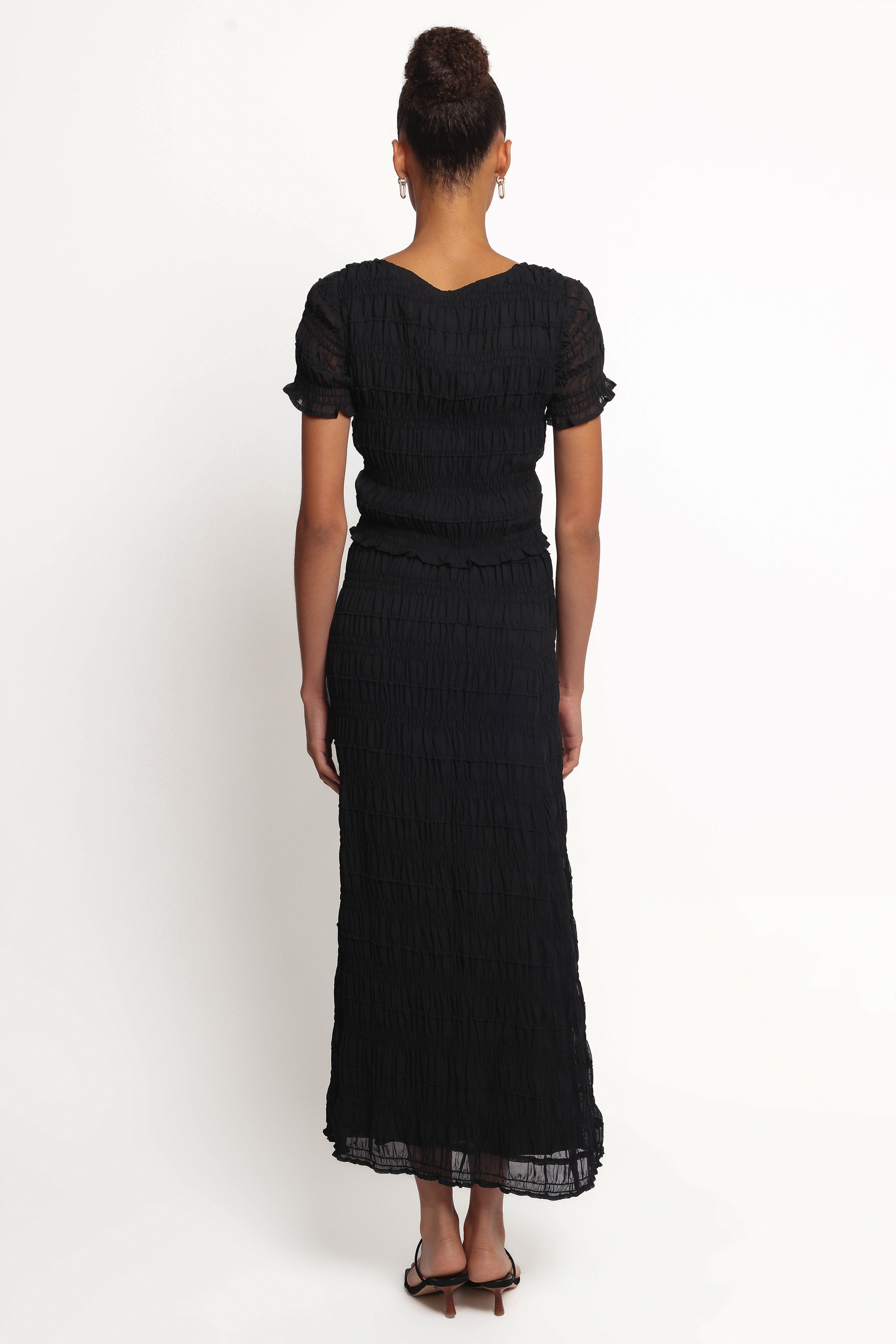 Valana Skirt - Black Midnight