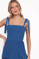 Alira Maxi Dress - Navy