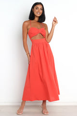 Boat Dress - Spice