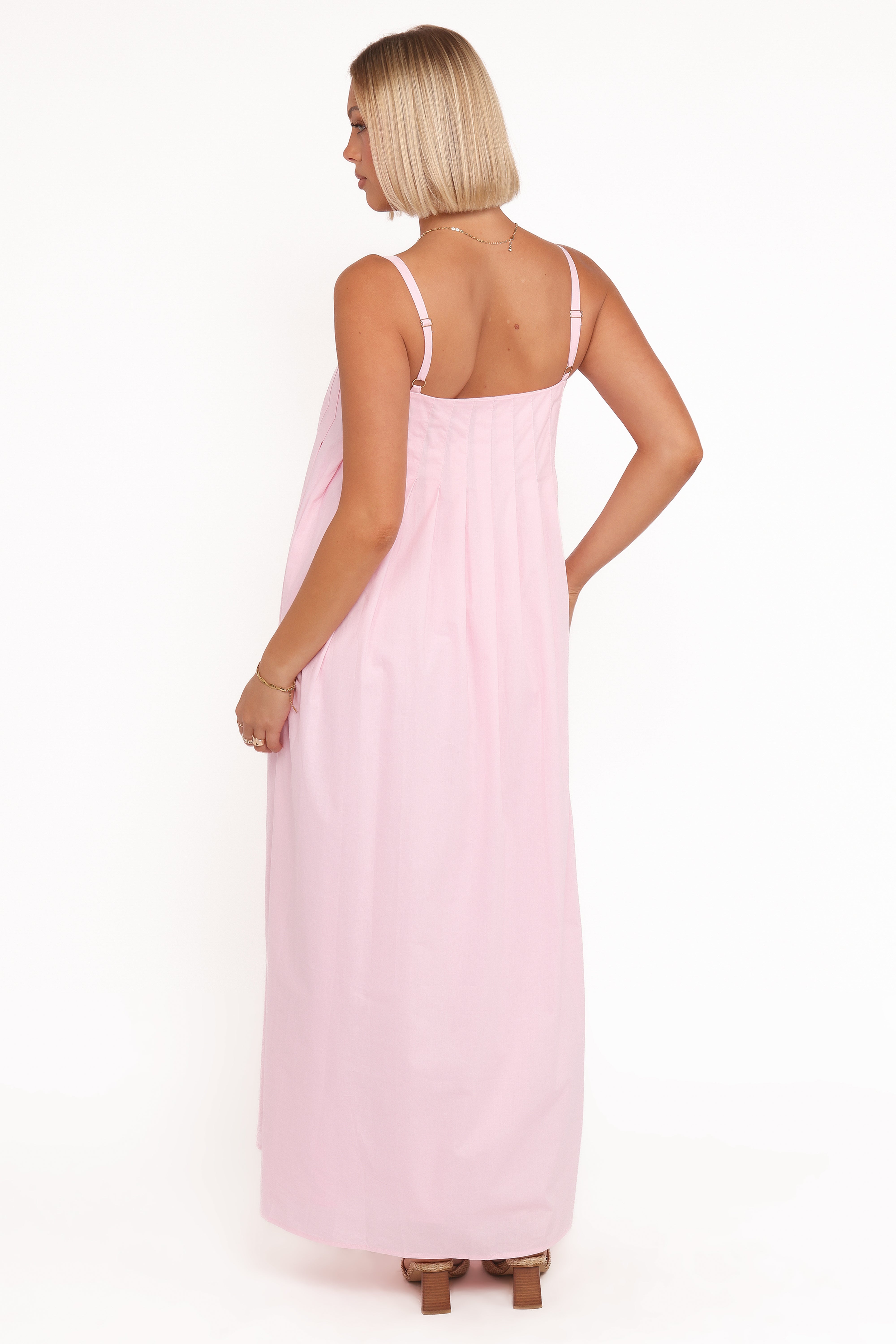 Corfu Midi Dress - Pink