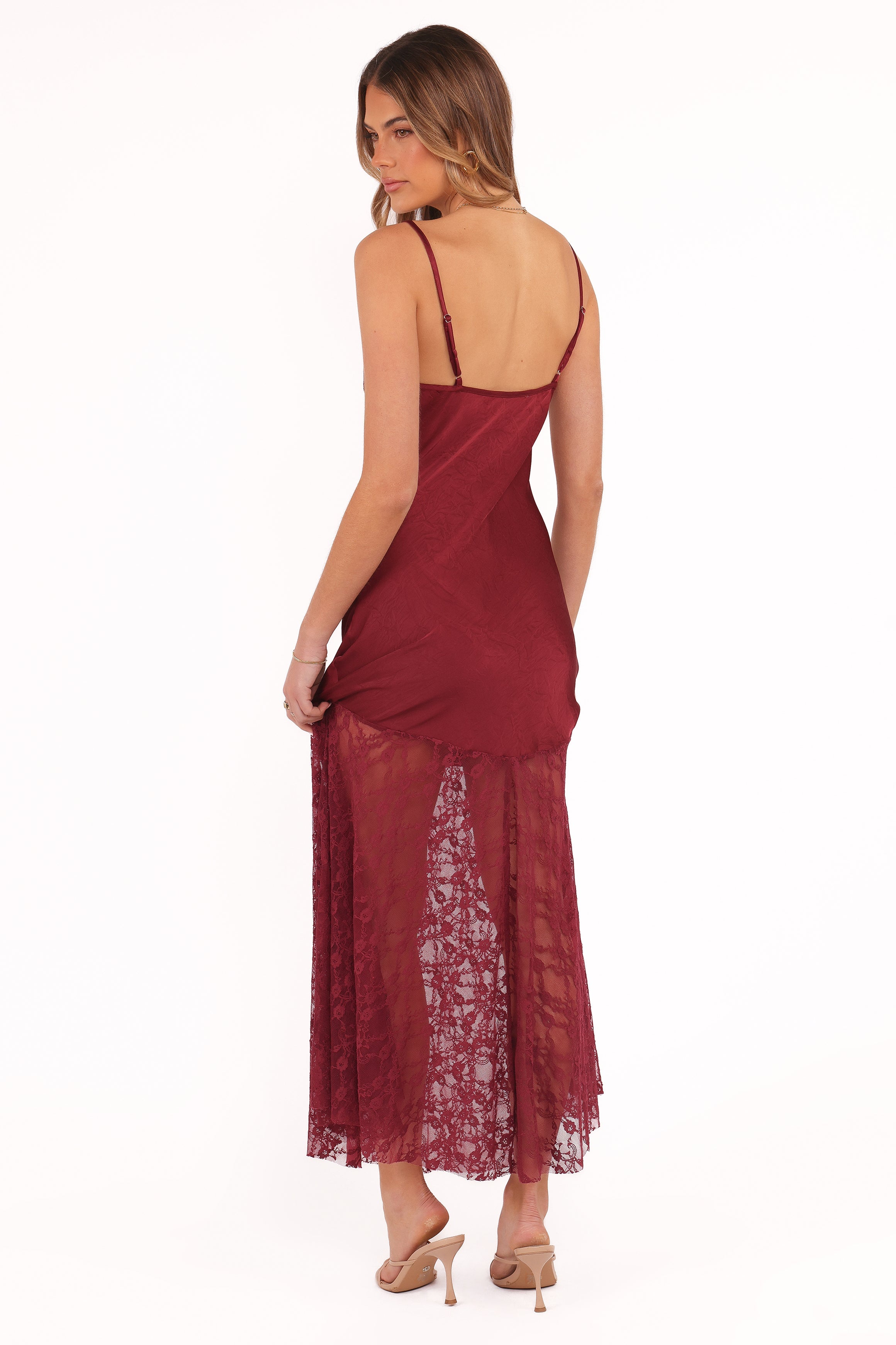 Elowyn Maxi Dress - Cherry