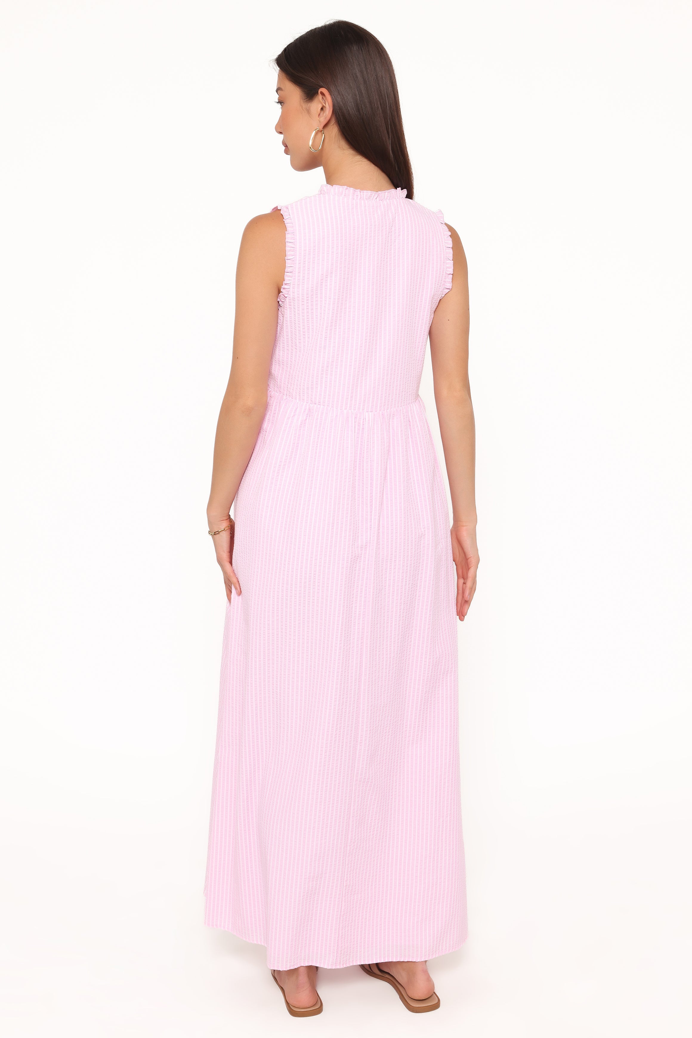 Kalan Maxi Dress - Pink Stripe