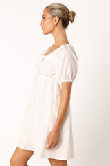 Taylin Mini Dress - White