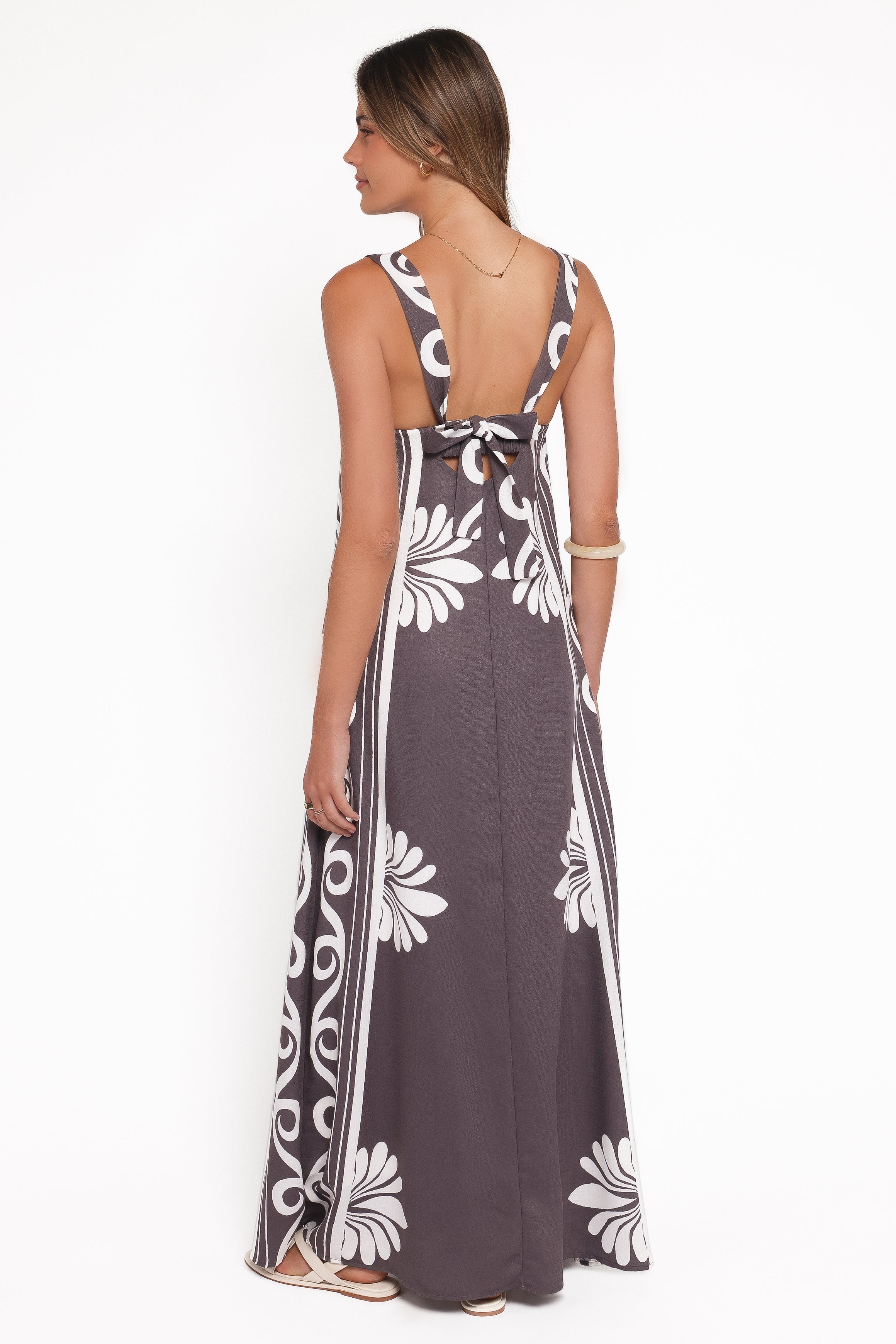 Valeria Maxi Dress - Espresso