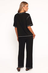 Angler Knit Set - Black