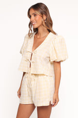 Hanna Short Set - Yellow
