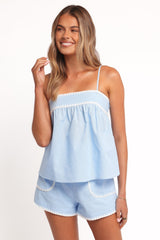 Lila Short Set - Blue