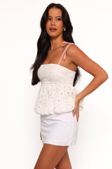 Aarti Top - White