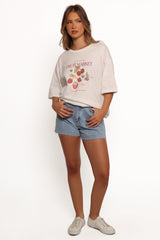 Loa Graphic Tee - White