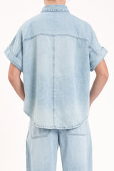 Shore Button Front Shirt - Wild Card